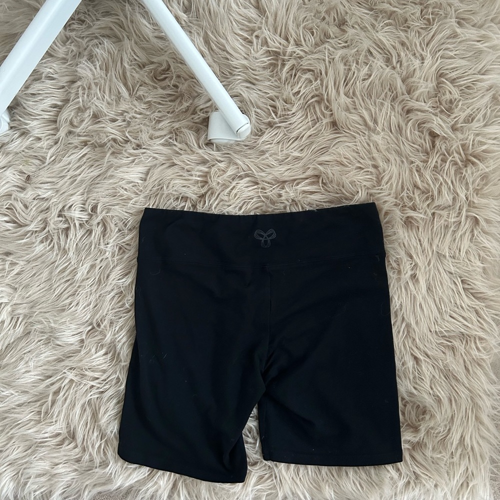 Black TNA biker shorts